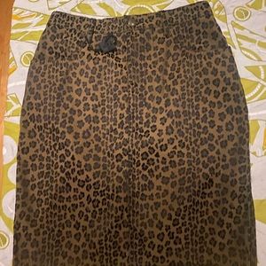 Vintage FENDI Jean Skirt